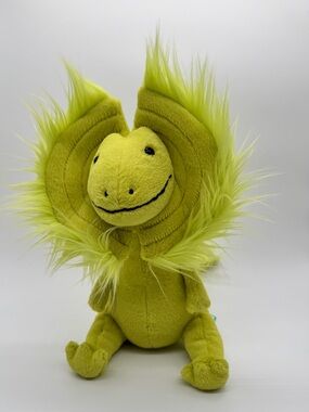 Jellycat Davey Dilophosaurus Plush Stuffed Animal Retired NEW